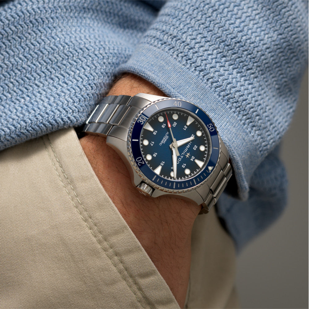 HAMILTON - Khaki Navy Scuba Auto | H82505140