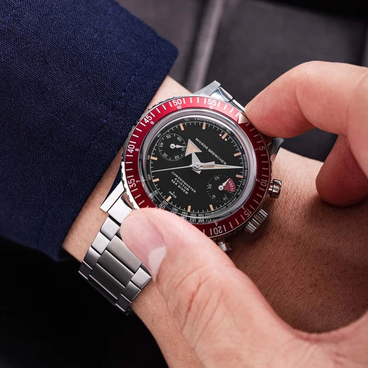 NIVADA GRENCHEN - Chronomaster BroadArrow Inter-bezel | 86056M01LC