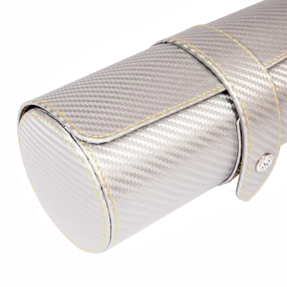 RAPPORT - Carbon Silver Watch Roll Triple | D353