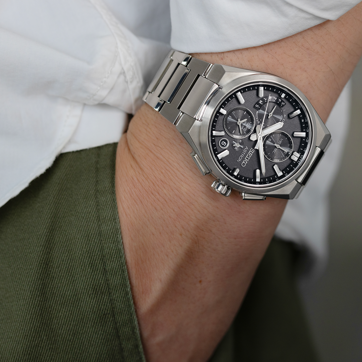Seiko - Astron GPS Solar Chronograph | SSH163