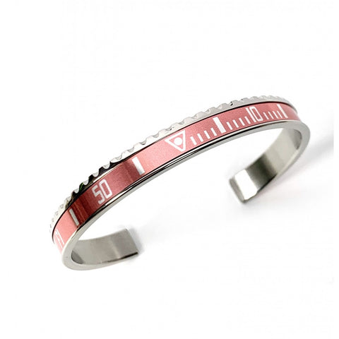 Speedometer Official - Classic Bangle | Steel Pink