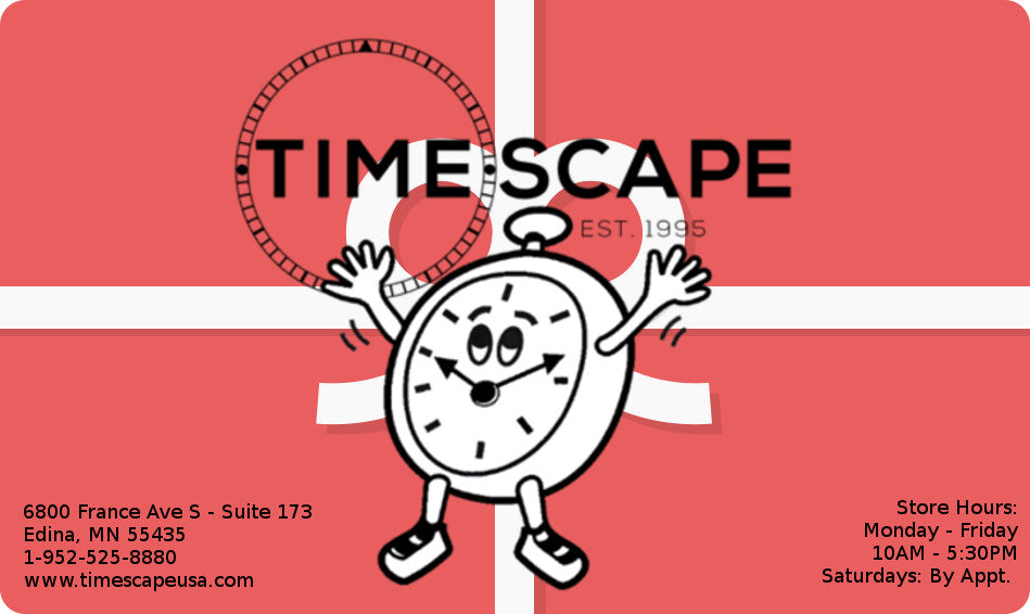 TimeScape Gift Card | Give the Gift Of Time