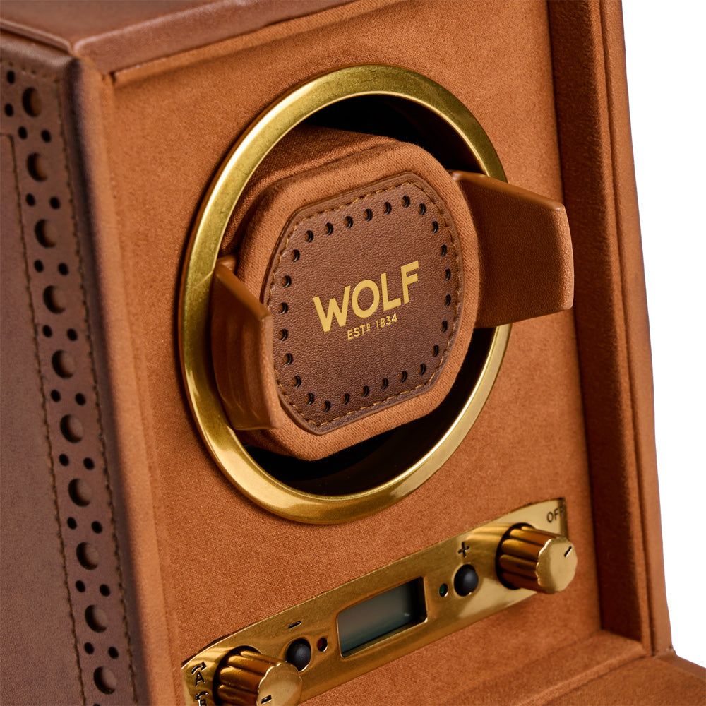 Wolf - Brogue Single Watch Winder | 440106