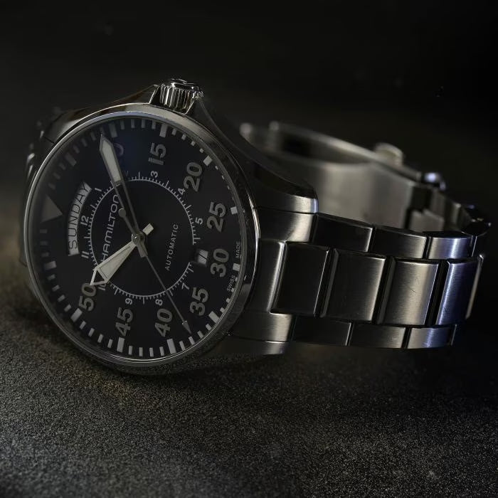 HAMILTON - Khaki Aviation Pilot Day-Date Auto | H64615135