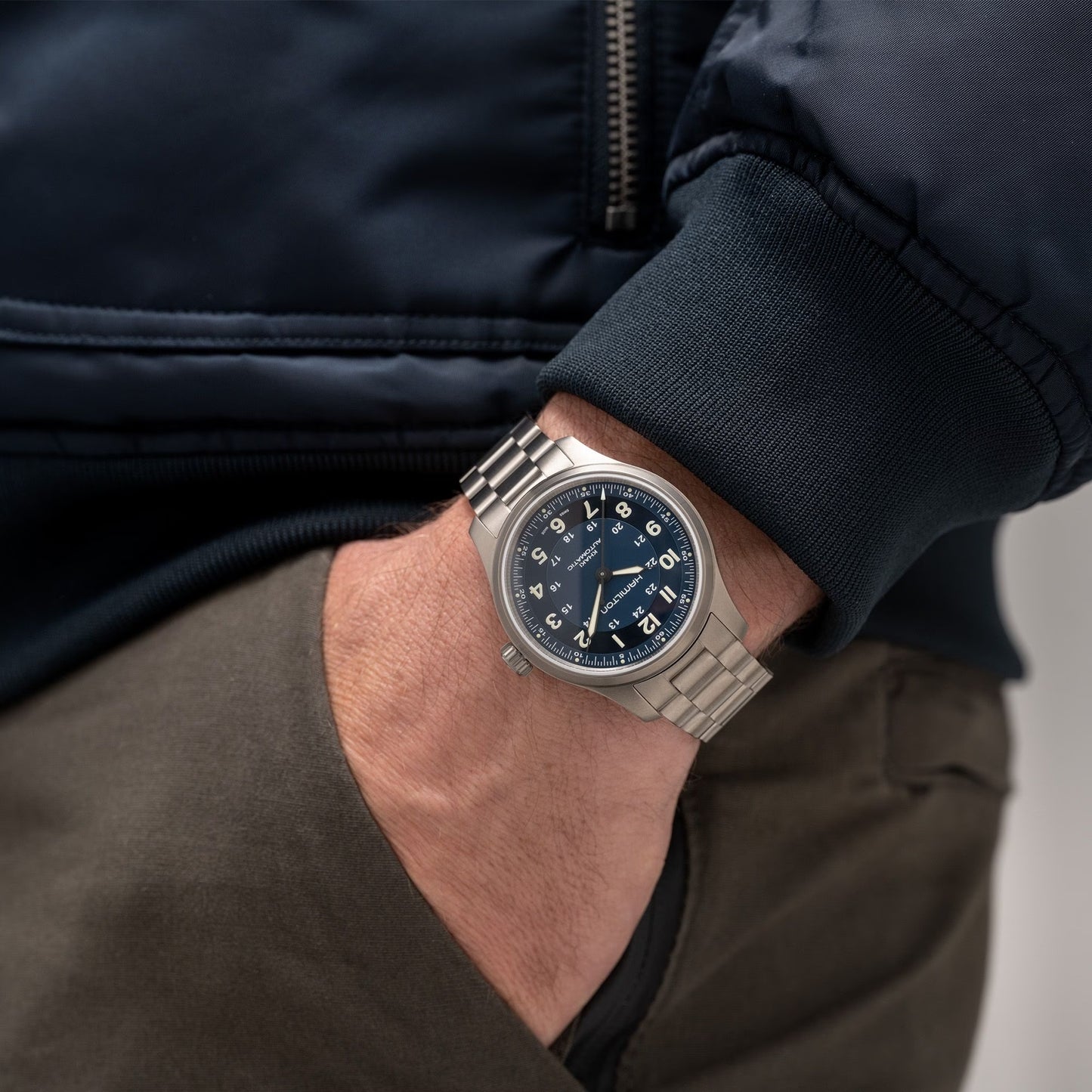 HAMILTON - Khaki Field Titanium Auto 42mm | H70545140