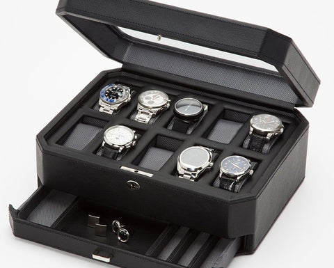 Wolf - Windsor 10-Unit Watch Box w Storage | 4586029