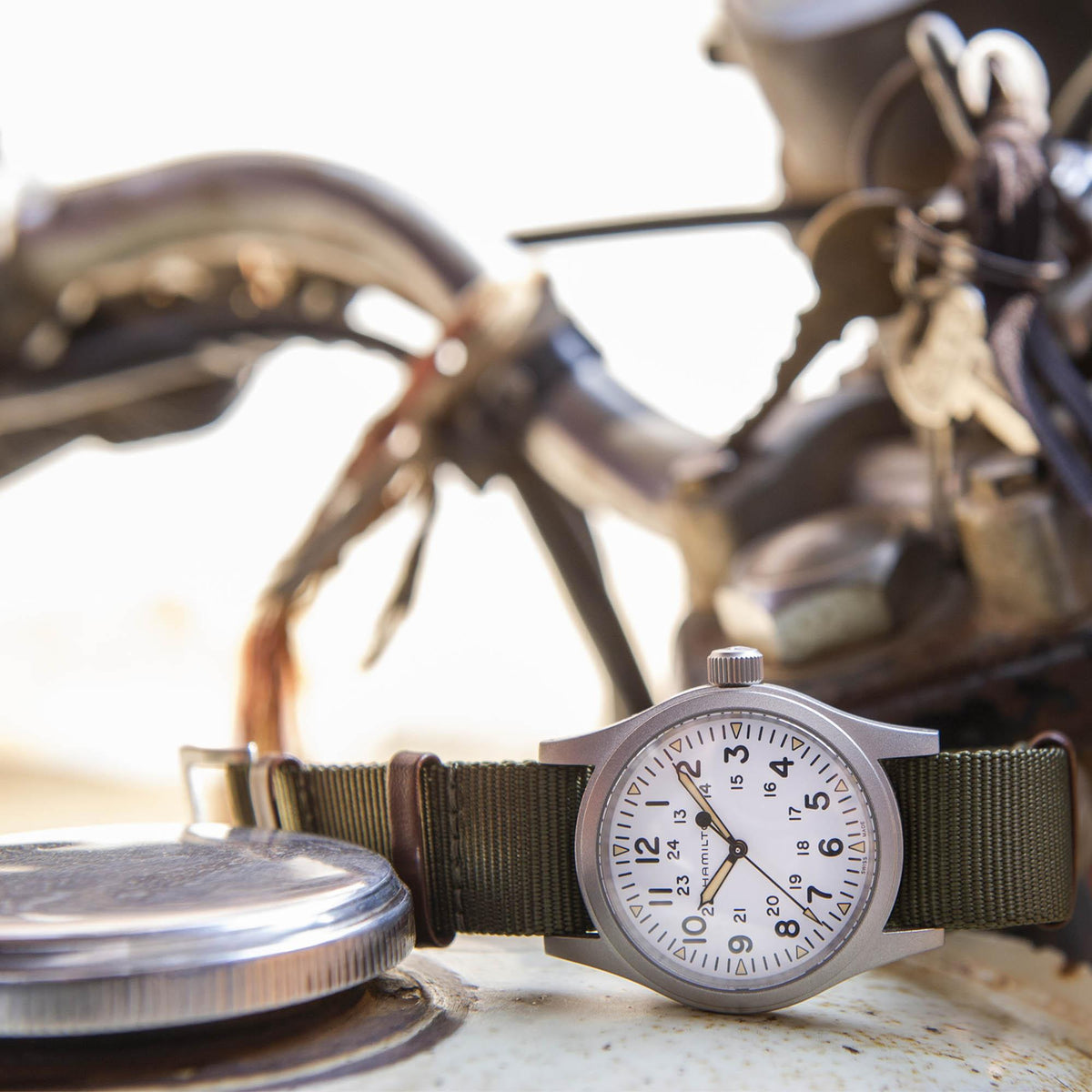 HAMILTON - Khaki Field Mechanical 38 | H69439411