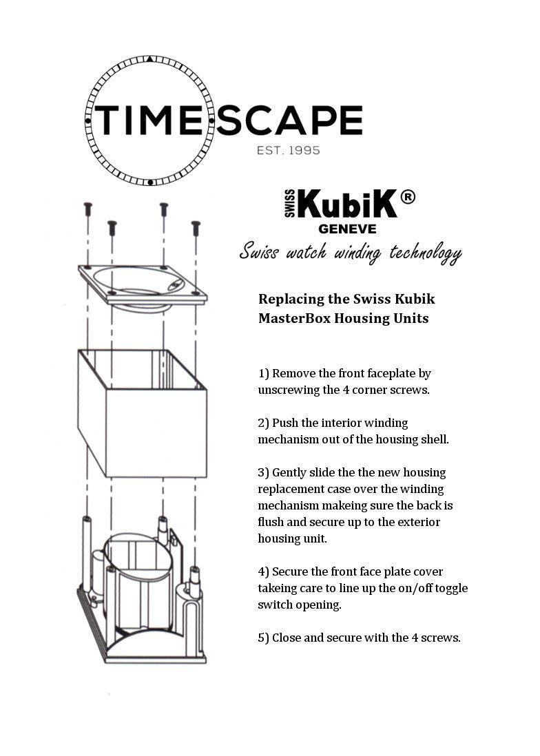 Swiss Kubik - Masterbox Shell - Single Leather