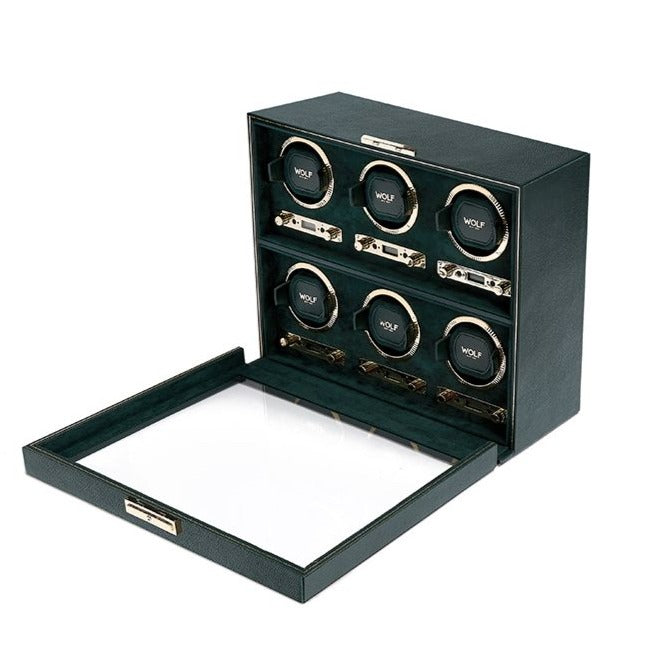 Wolf - British Racing 6-Unit Watch Winder | 792441