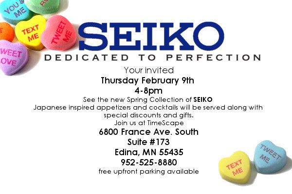 Celebrate SEIKO - Spring Preview