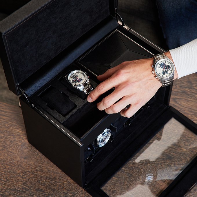Multi-purpose Watch Winder with Storage