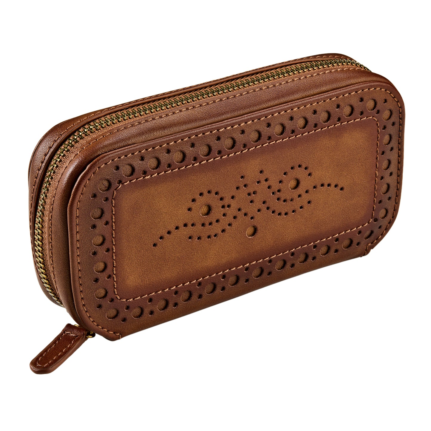Wolf - Brogue Double Watch Folder | 443406