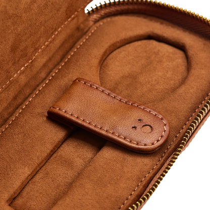 Wolf - Brogue Double Watch Folder | 443406
