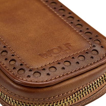 Wolf - Brogue Double Watch Folder | 443406