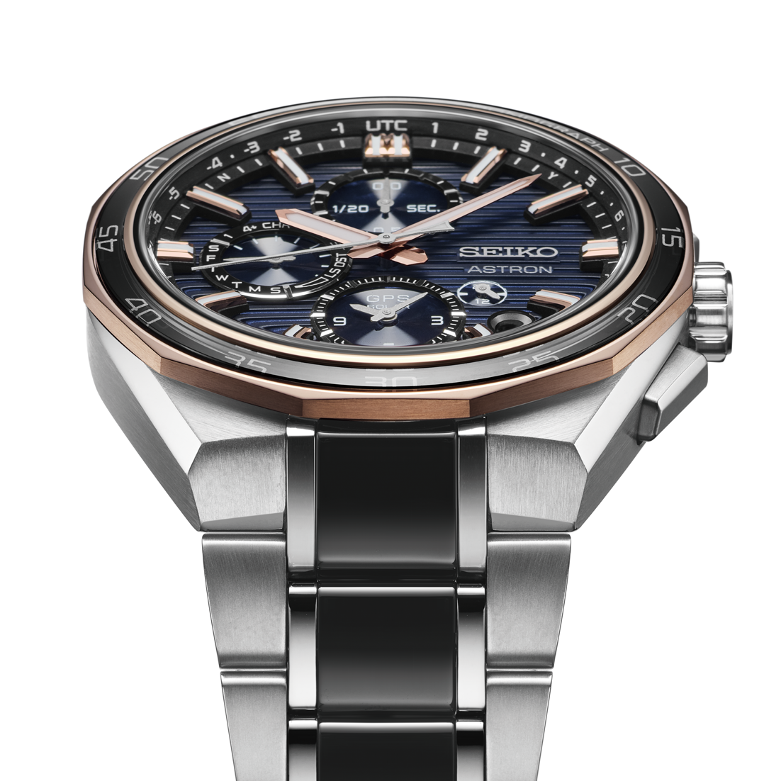 Seiko - Astron GPS Solar LE Chronograph | SSH180 – TimeScape Seiko - Astron GPS Solar LE Chronograph | SSH180 – TimeScape