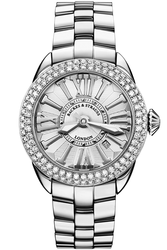 Backes & Strauss - Piccadilly 40 Diamond Automatic | PC40MAD2RSP.ST.WWR.SS