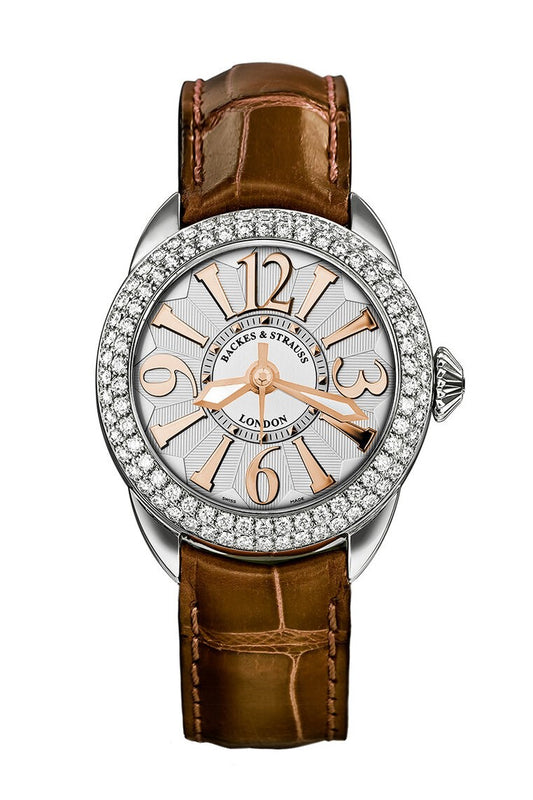 Backes & Strauss - Piccadilly 33 Diamond Quartz | PC33QZD2R.ST.WRA.SP