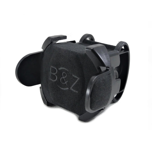 Standard Watch Cradle | Black Suede