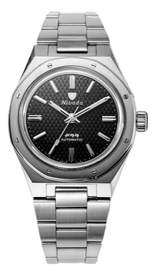 NIVADA GRENCHEN - F77 Black No-Date | 68000A77