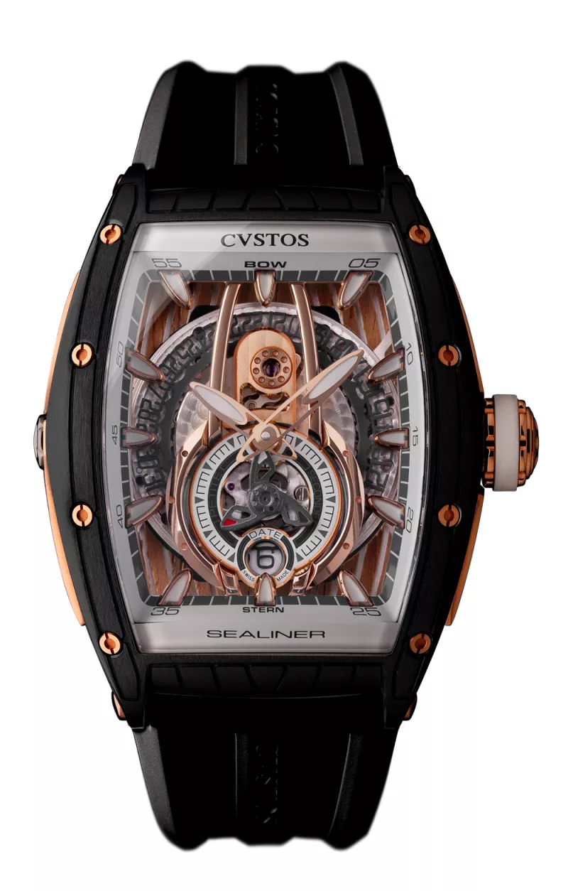 CVSTOS - Sealiner PS Black Steel | Rose-Gold