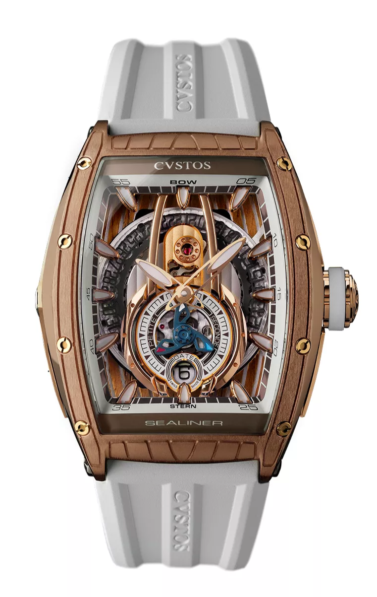 CVSTOS - Sealiner PS Brown Steel | Rose-Gold