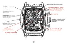 CVSTOS - Sealiner Chronograph Sapphire Rose-gold | C01107.4185001