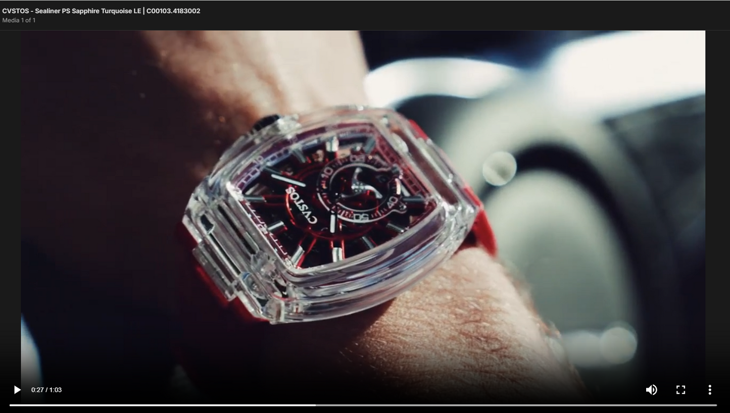 <iframe width="1280" height="720" src="https://www.youtube.com/embed/fcXXJMtZvcA" title="CVSTOS - SAPPHIRE SEALINER LE COLLECTION" frameborder="0" allow="accelerometer; autoplay; clipboard-write; encrypted-media; gyroscope; picture-in-picture; web-share" referrerpolicy="strict-origin-when-cross-origin" allowfullscreen></iframe>