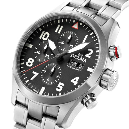 DELMA - Commander Big-Date Auto LE | 41702.720.6.038