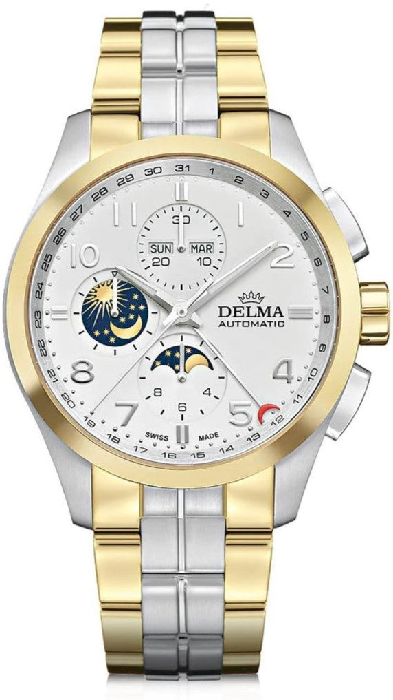 DELMA - Klondike Moonphase Auto | 52701.680.6.012
