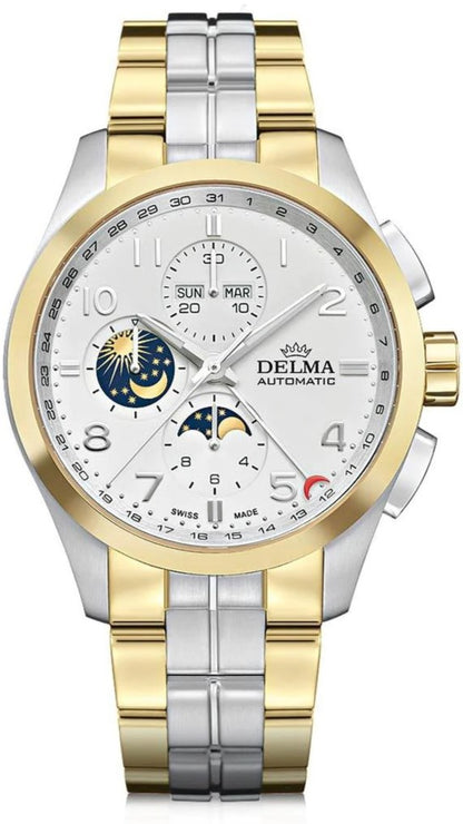 DELMA - Klondike Moonphase Auto | 52701.680.6.012