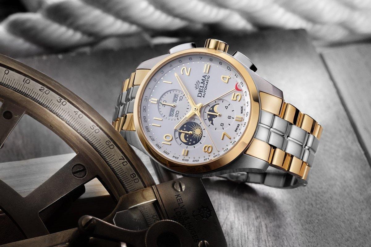 DELMA - Klondike Moonphase Auto | 52701.680.6.012