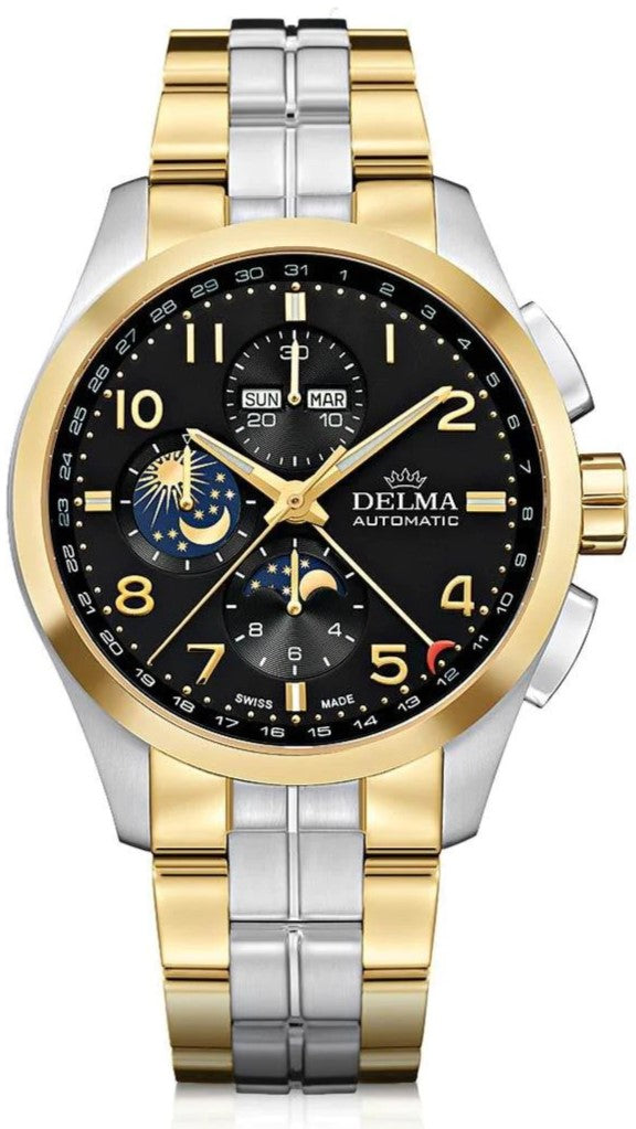 DELMA - Klondike Moonphase Auto | 52701.680.6.032