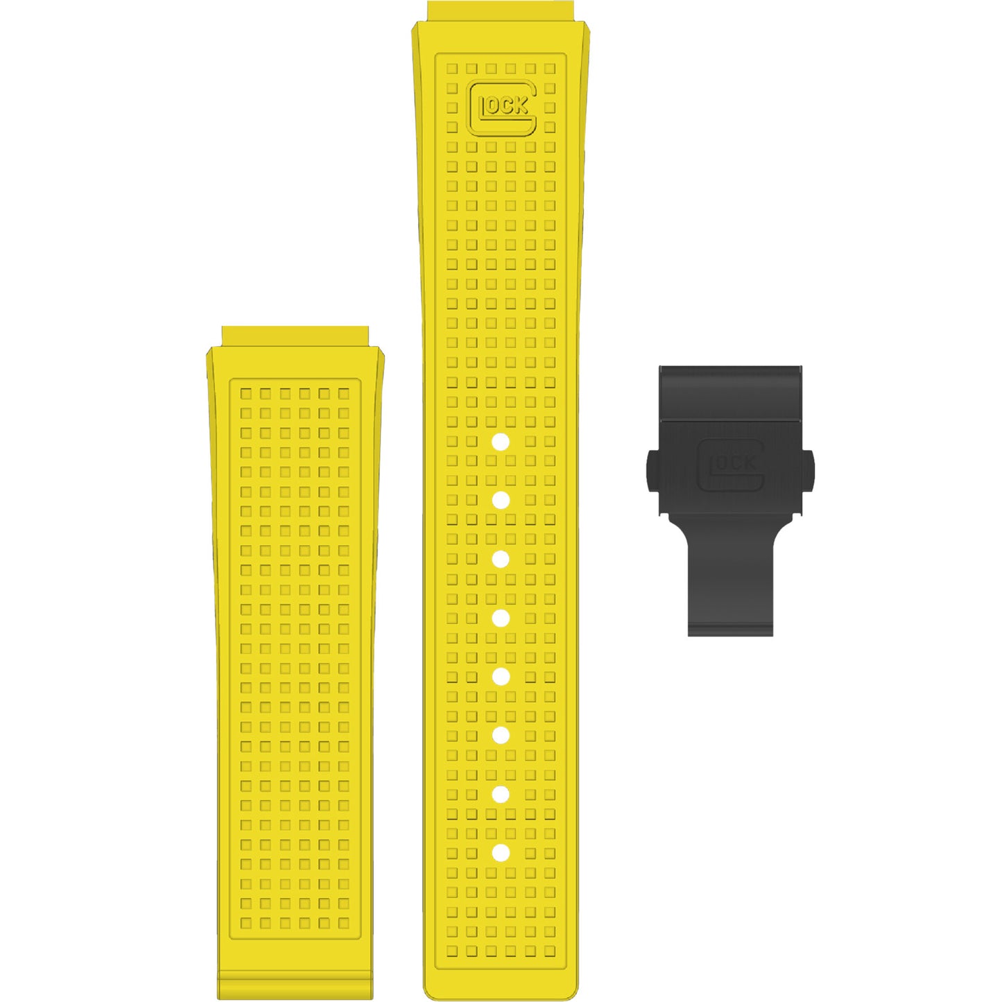 GLOCK - Interchangeable Silicone Strap | GB-PU-YLRTF-BC