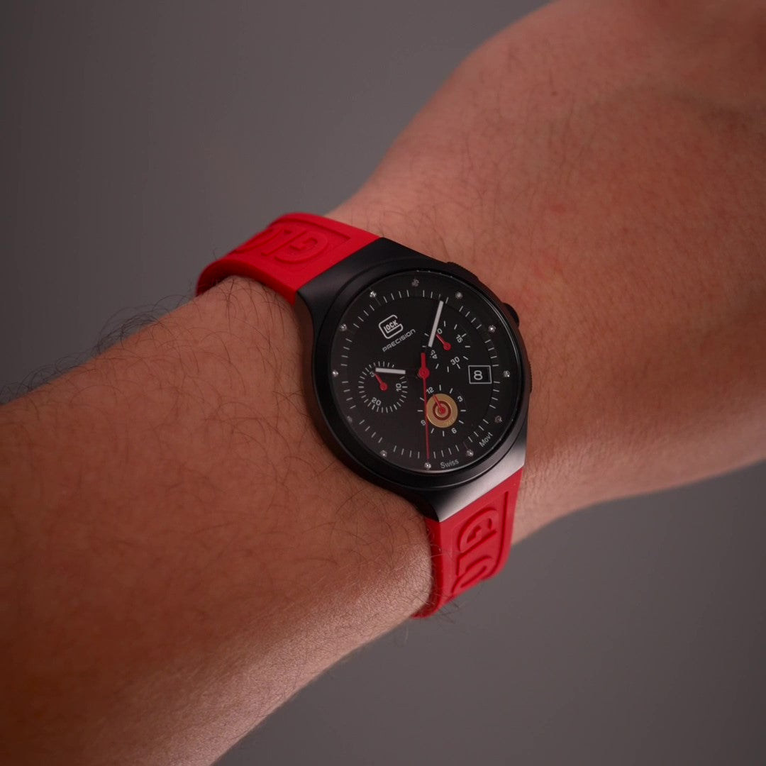 <iframe width="483" height="858" src="https://www.youtube.com/embed/fKVSnDQOi4s" title="GLOCK Chronograph Quartz | GW-16-1-18" frameborder="0" allow="accelerometer; autoplay; clipboard-write; encrypted-media; gyroscope; picture-in-picture; web-share" referrerpolicy="strict-origin-when-cross-origin" allowfullscreen></iframe>