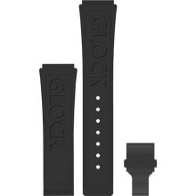 GLOCK - Interchangeable Silicone Strap | GB-PU-BLKLGO-BC