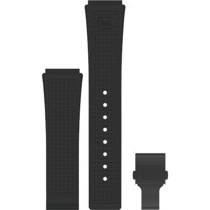GLOCK - Interchangeable Silicone Strap | GB-PU-BLKRTF-BC