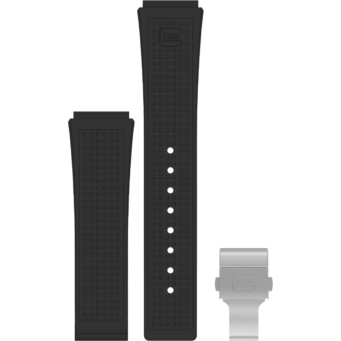 GLOCK - Interchangeable Silicone Strap | GB-PU-BLKRTF-SC