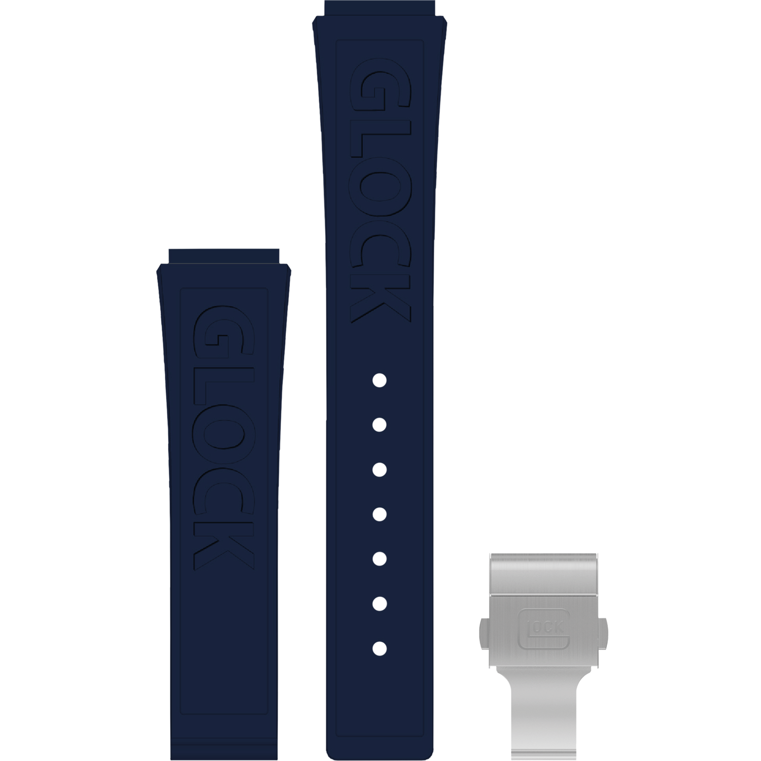 GLOCK - Interchangeable Silicone Strap | GB-PU-BLULGO-SC