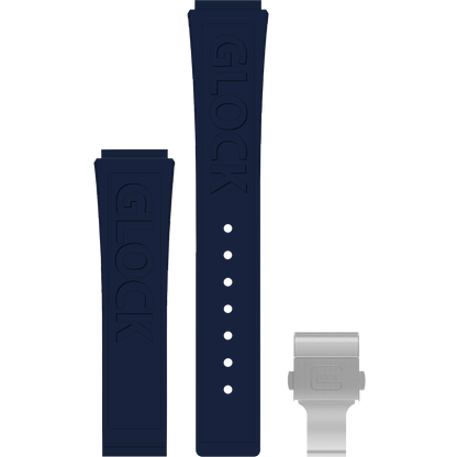 GLOCK - Interchangeable Silicone Strap | GB-PU-BLULGO-SC