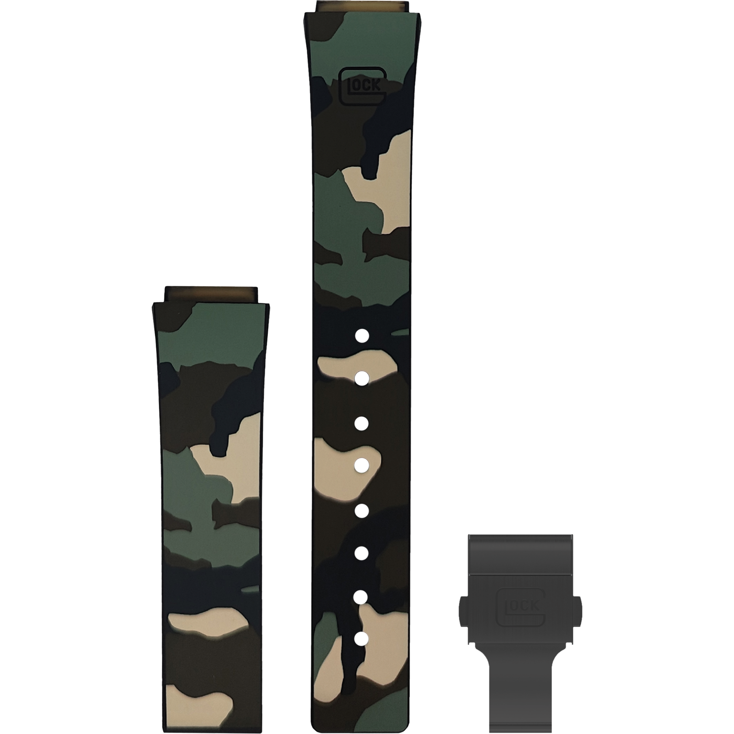 GLOCK - Interchangeable Silicone Strap | GB-PU-CAMOARMY-BC