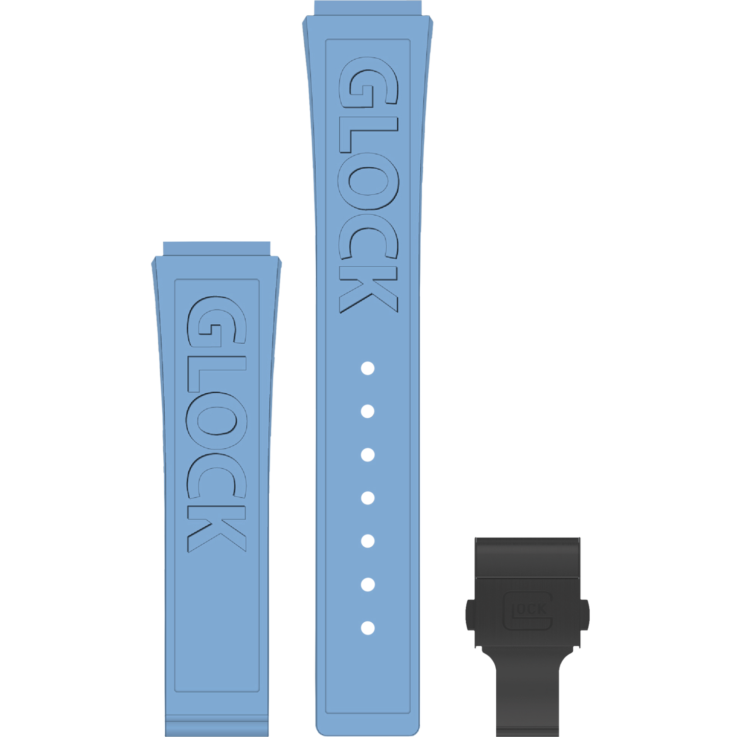 GLOCK - Interchangeable Silicone Strap | GB-PU-LBLGO-BC