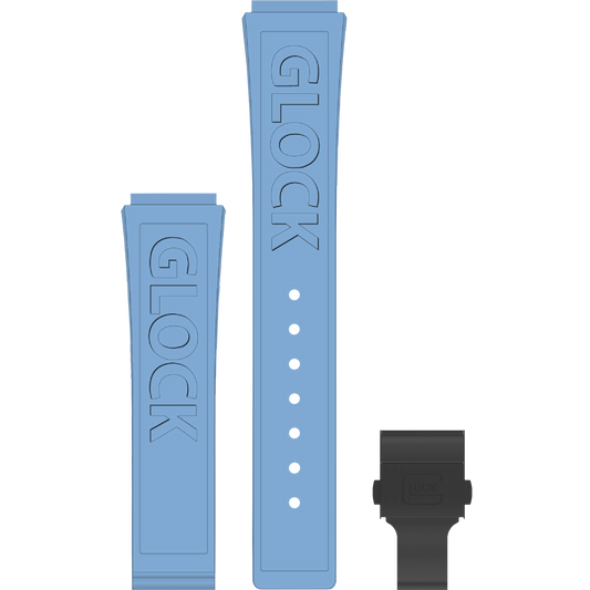 GLOCK - Interchangeable Silicone Strap | GB-PU-LBLGO-BC