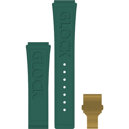 GLOCK - Interchangeable Silicone Strap | GB-PU-RGRNLGO-GC
