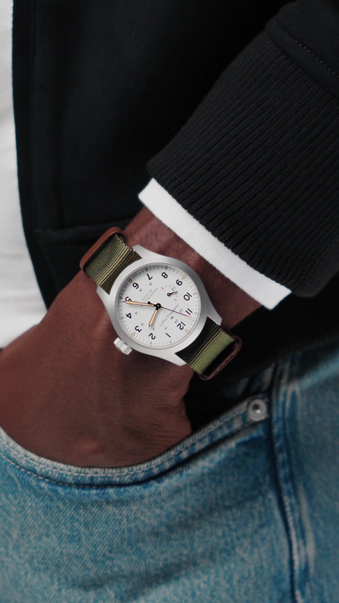 HAMILTON - Khaki Field Mechanical Power Reserve | H69509910