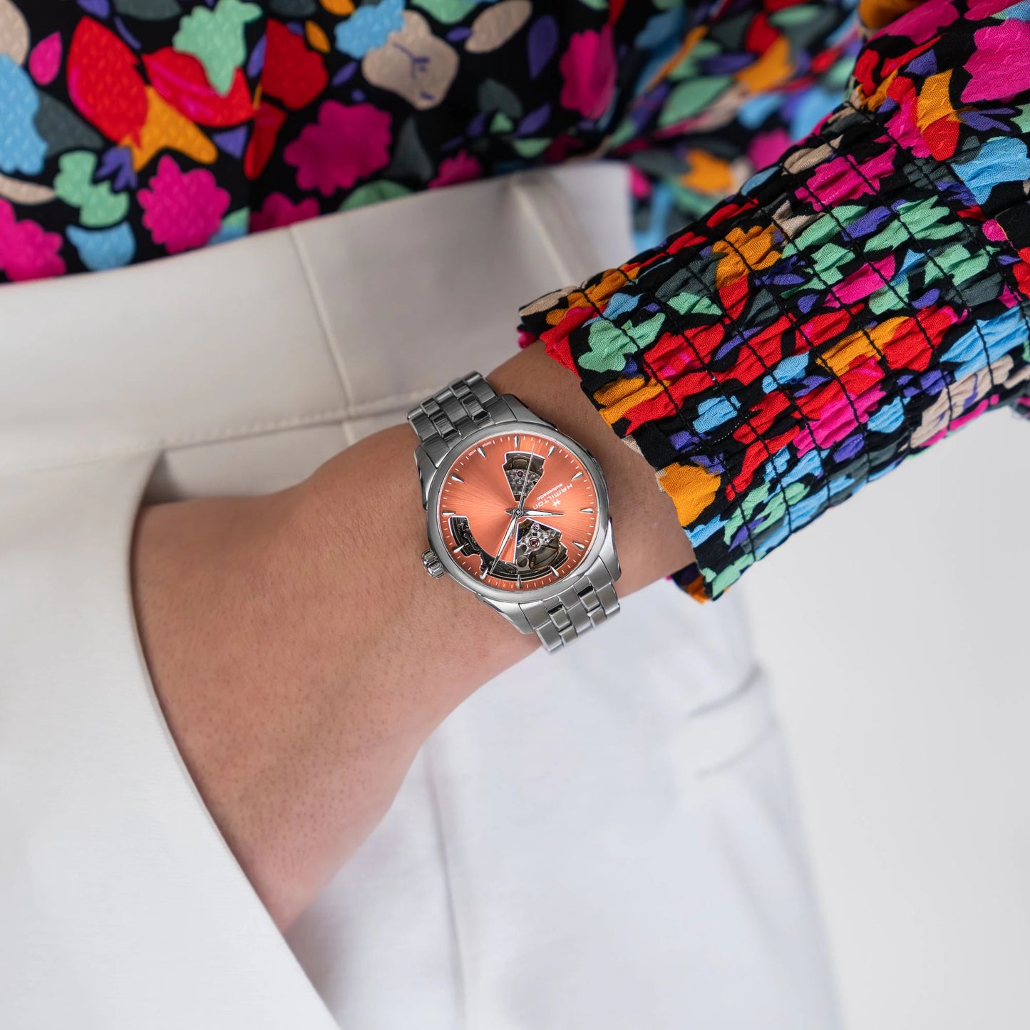 HAMILTON - Jazzmaster Open Heart Lady Auto | H32215100