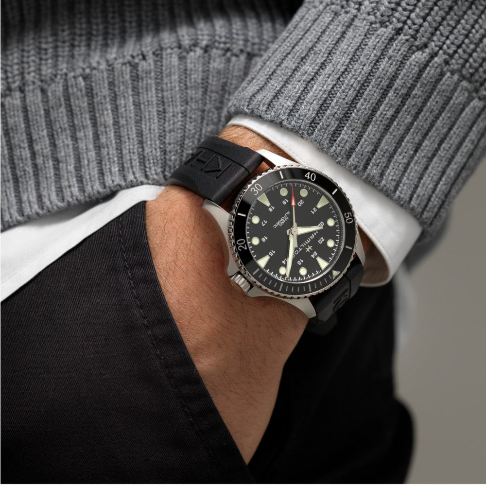 HAMILTON - Khaki Navy Scuba Auto | H82515330