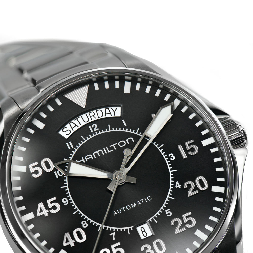 HAMILTON - Khaki Aviation Pilot Day-Date Auto | H64615135