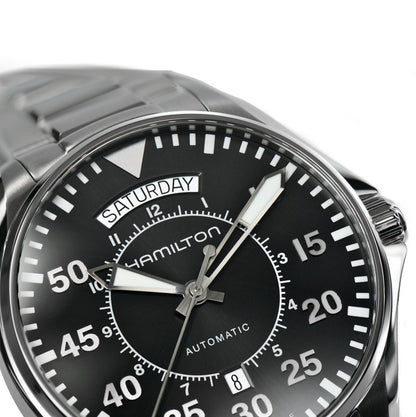 HAMILTON - Khaki Aviation Pilot Day-Date Auto | H64615135