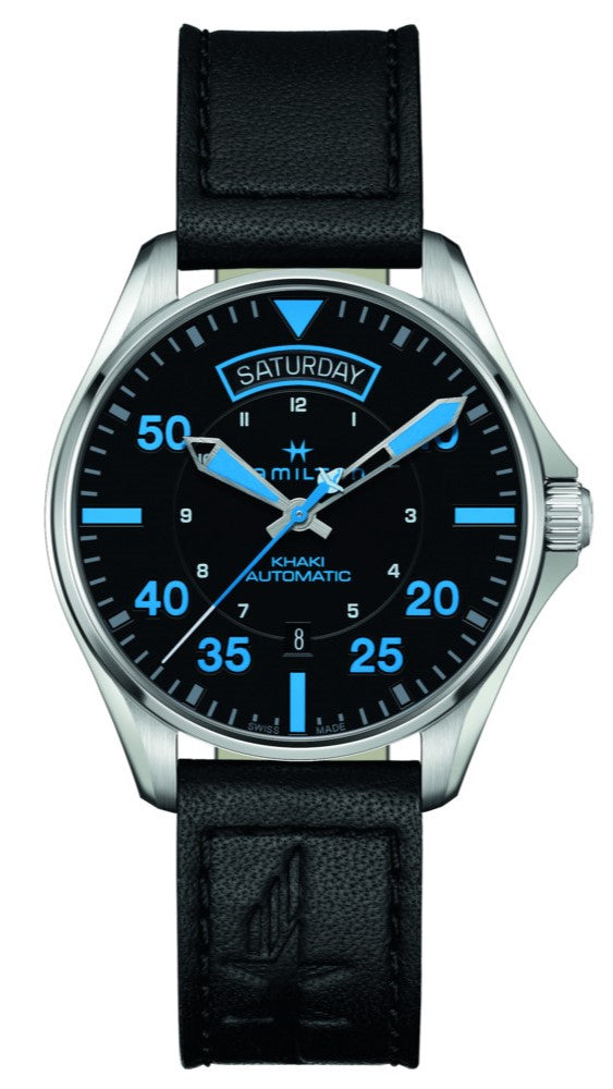 HAMILTON - Khaki Aviation Air Zermatt Day-Date Auto | H64625731