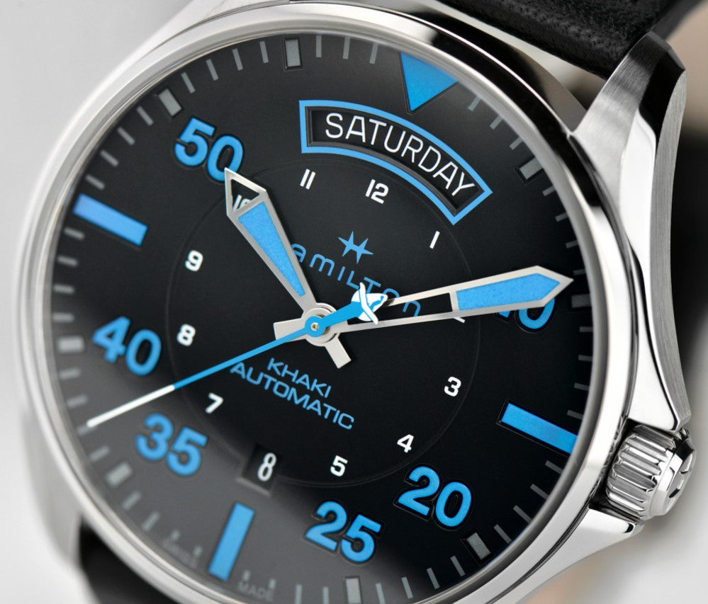 HAMILTON - Khaki Aviation Air Zermatt Day-Date Auto | H64625731